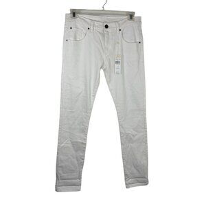 BCBGMaxAzria NEW Ricky White Denim Jeans Casual Quiet Luxury Women's Size 29